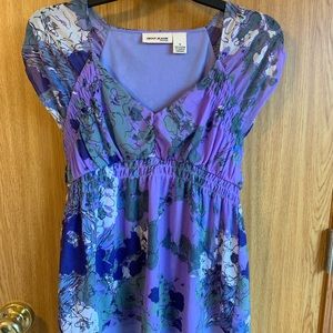 DKNY Jeans Floral Top/Blouse sz Pm